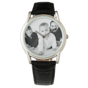 Gifts Under $75 for Him Personalised Photo Watch