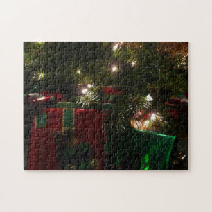 Gifts Under the Tree Christmas Holiday Jigsaw Puzzle