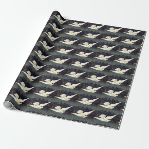 Giftwrap: Dove at Night Wrapping Paper