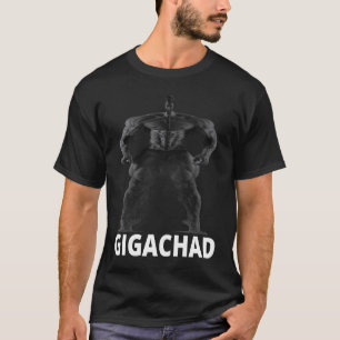 Gigachad Average Sigma Male Grindset Meme T-Shirt
