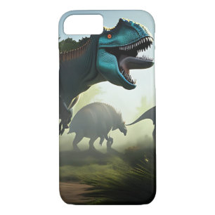 Giganotosaurus Dinosaurs Prowling, iPhone Case