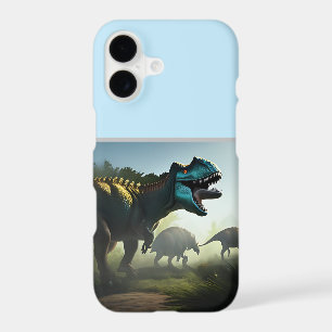 Giganotosaurus Dinosaurs Prowling, iPhone Case