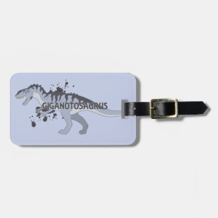 Giganotosaurus Luggage Tag