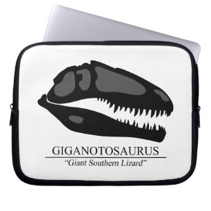 Giganotosaurus Skull Laptop Sleeve