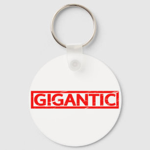 Gigantic Stamp Key Ring