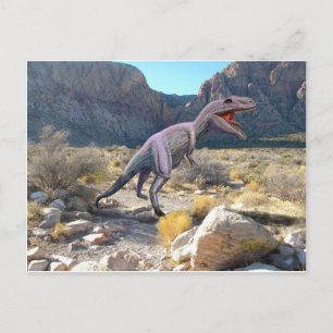 Gigantosaurus Dinosaur Postcard