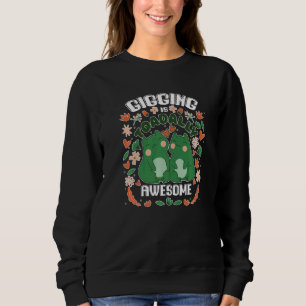 Gigging Is Toad Ally Awesome Frog Catching  2 Sweatshirt