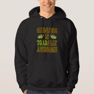 Gigging is toadally awesome Frog catching Hoodie