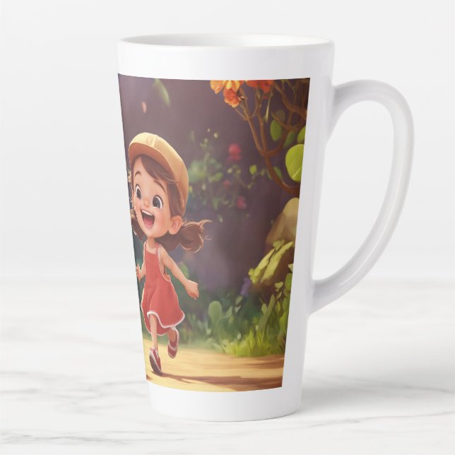 Giggle Buddies Latte Mug (Right)
