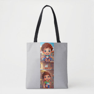 Giggle Buddies – Laughing Little Ones Tote Bag