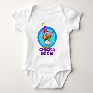 GiggleBellies Chickaboom the Chicken Baby Bodysuit