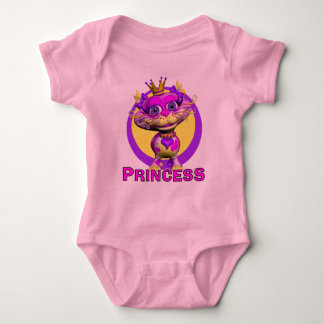 GiggleBellies Princess the Cat Baby Bodysuit