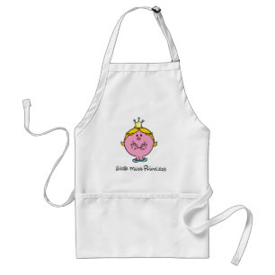 Giggling Little Miss Princess Standard Apron
