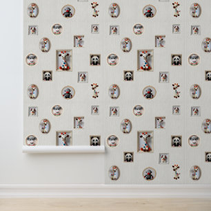Giggly Giraffe Garden Behang Wallpaper