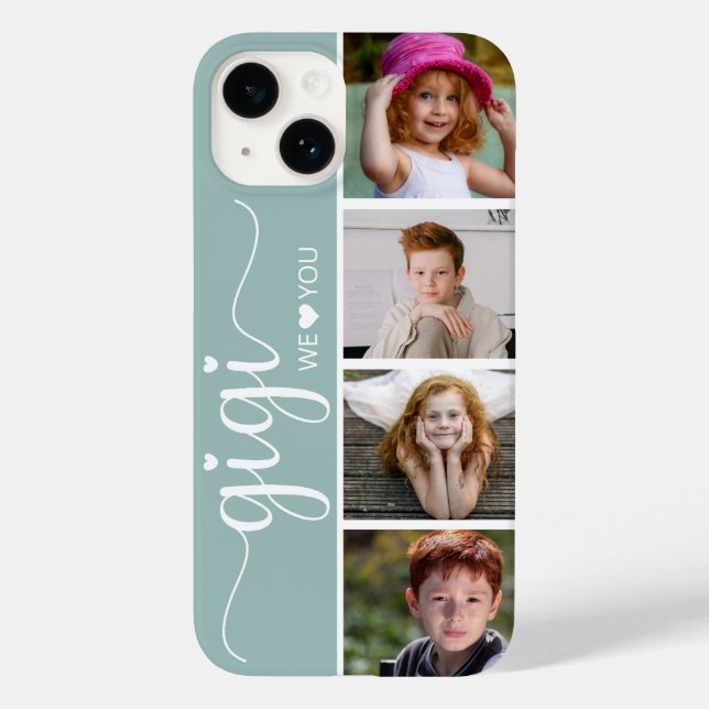 Gigi 4 Photo Case-Mate iPhone Case (Back)