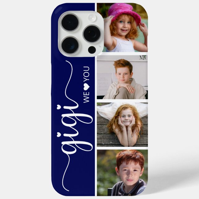 Gigi 4 Photo Case-Mate iPhone Case (Back)