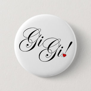 GiGi 6 Cm Round Badge