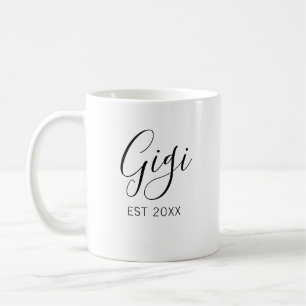 Gigi And Papa Grandparents Pregnancy Announcement Coffee Mug