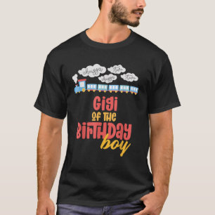 Gigi Birthday Boy Train I m 2 Two Yr Old Chugga En T-Shirt