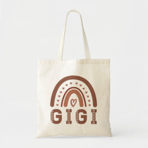 Gigi Boho Rainbow Cute Grandma Gifts Tote Bag