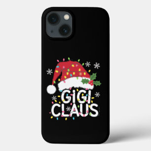 Gigi Claus Christmas Lights Pajama Family Matching iPhone 13 Case