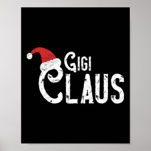 Gigi Claus - Traditional Santa Matching Family Chr Poster