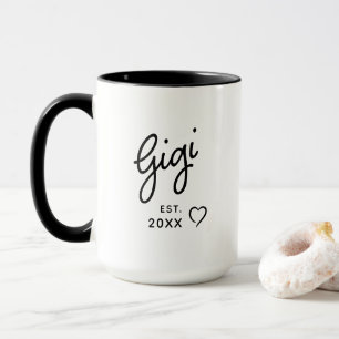 Gigi Established Date Modern Family  Mug