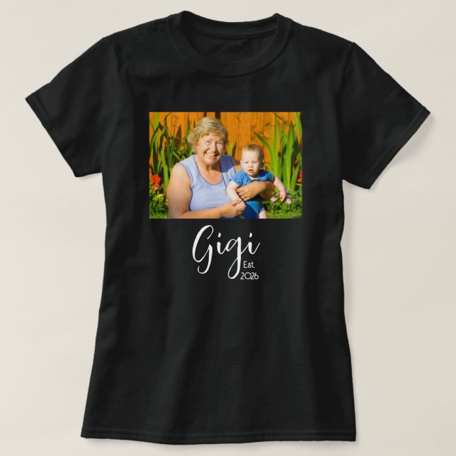 Gigi Established Photo T-Shirt (Design Front)