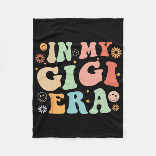 Gigi For Grandma Grandmother Announcement Mothers Fleece Blanket