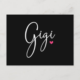 Gigi Gift Women Grandma Christmas Gifts Grandkids Invitation Postcard