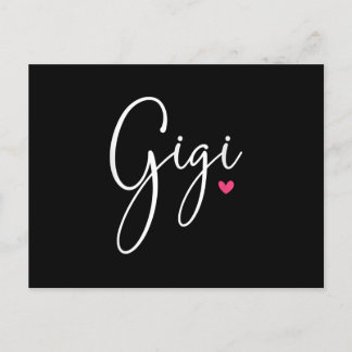 Gigi Gift Women Grandma Christmas Gifts Grandkids Invitation Postcard