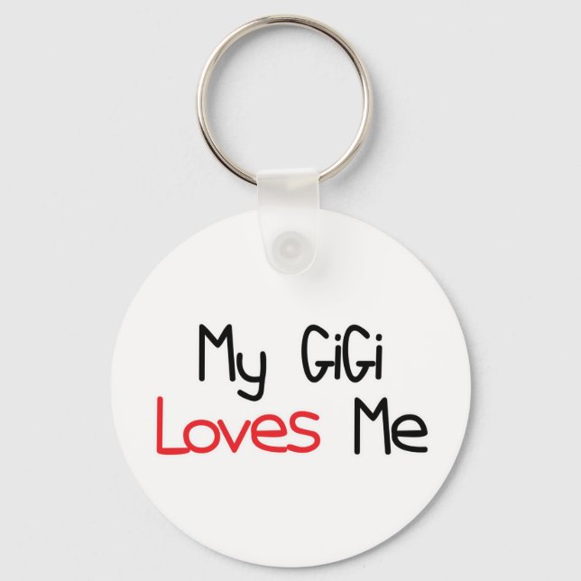 GiGi Loves Me Key Ring (Front)