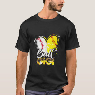 Gigi of Both Baseball Softball Sport Matching Fami T-Shirt
