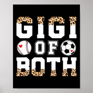 Gigi Of Both Leopard Sell Soccer Gigi Grandma  Poster