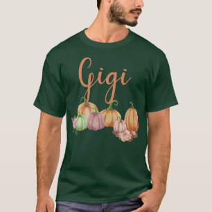 Gigi of Little Pumpkin First Birthday Autumn Pumpk T-Shirt