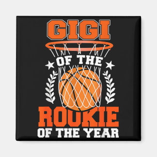Gigi Of Rookie 1st Basball Bday Theme Matching Magnet