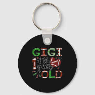 Gigi Of The 1 Year Old Football 1st Birthday Boy M Key Ring