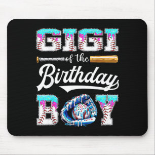 Gigi Of The Birthday Boy Baseball Ice Cream Drip M Mouse Pad