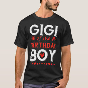 Gigi of the Birthday Boy Cute Matching Family Bday T-Shirt