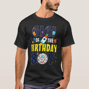 Gigi of the Birthday Boy Outer Space Matching Fami T-Shirt