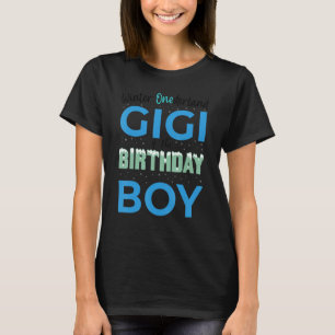 Gigi Of The Birthday Boy Winter Onederland Family T-Shirt