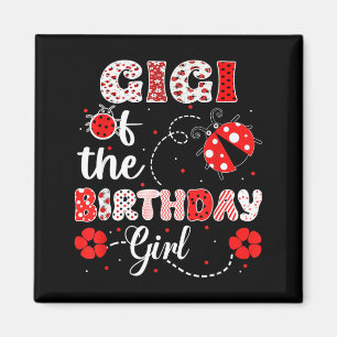 Gigi of The Birthday Girl - Family Ladybug Magnet