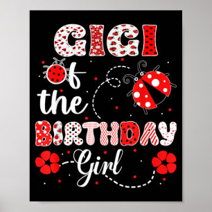 Gigi of The Birthday Girl - Family Ladybug Poster