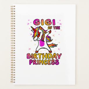 Gigi Of The Birthday Princess Girl - Grandma Dabbi Planner