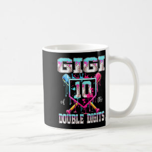 Gigi of the double digits 10th birthday boy coffee mug