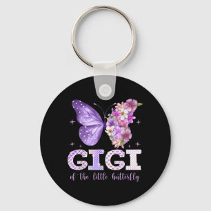 Gigi of The Little Butterfly 1st Birthday Girl Key Ring