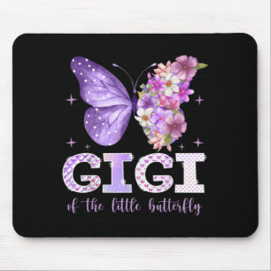 Gigi of The Little Butterfly 1st Birthday Girl Mouse Pad