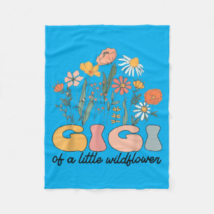 Gigi Of The Little Wildflower Bday Party Baby Fleece Blanket