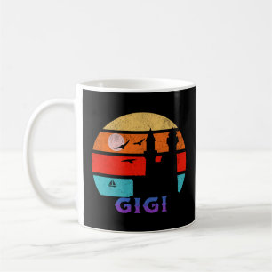 Gigi Retro Sunset Ocean Grandfather Coffee Mug