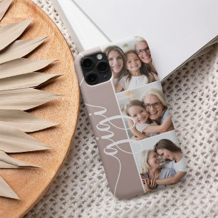 Gigi Script Grandma Photo Collage iPhone 16 Case